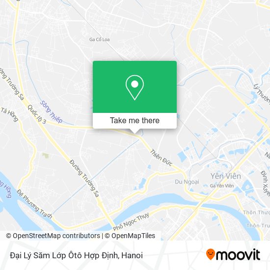 Đại Lý Săm Lớp Ôtô Hợp Định map