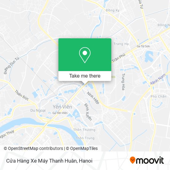 Cửa Hàng Xe Máy Thanh Huân map