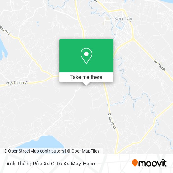 Anh Thắng Rửa Xe Ô Tô Xe Máy map