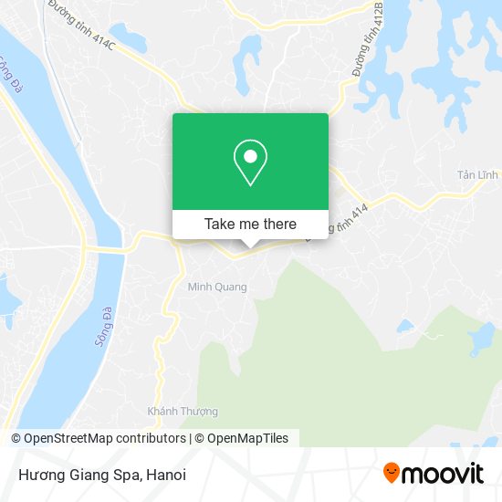 Hương Giang Spa map