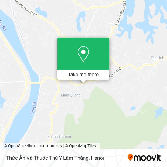 Thức Ăn Và Thuốc Thú Y Lâm Thắng map