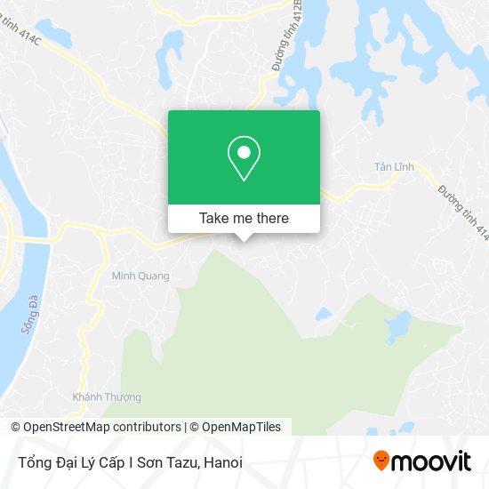 Tổng Đại Lý Cấp I Sơn Tazu map