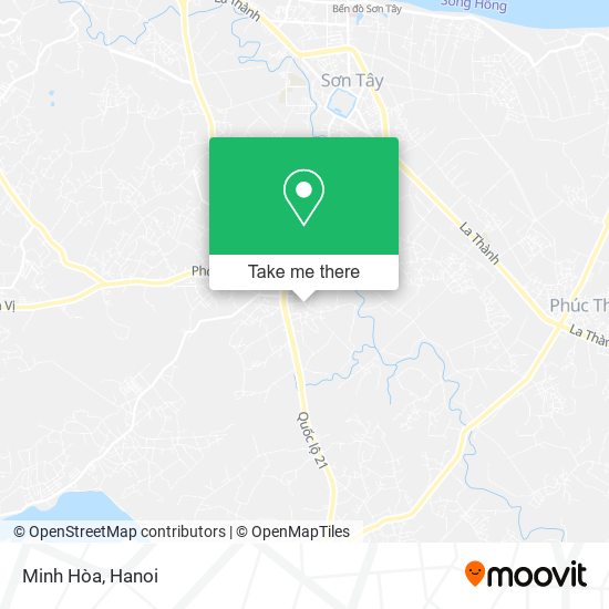 Minh Hòa map