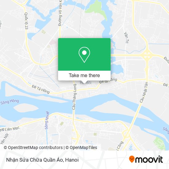 Nhận Sửa Chữa Quần Áo map