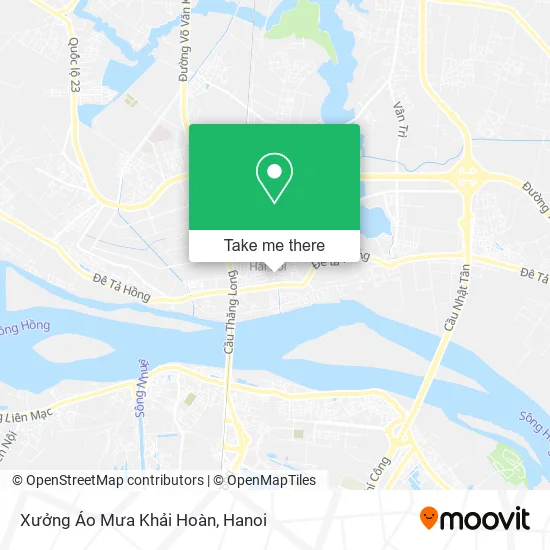Xưởng Áo Mưa Khải Hoàn map
