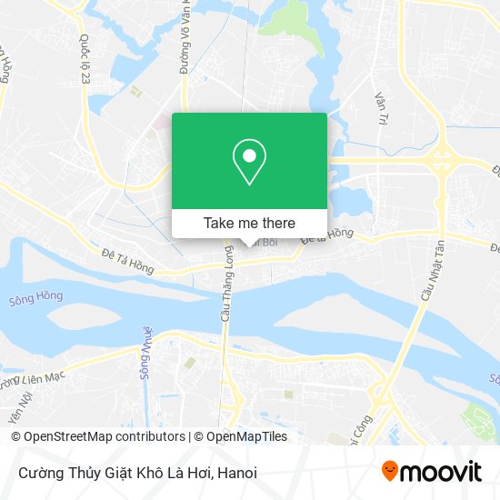 Cường Thủy Giặt Khô Là Hơi map
