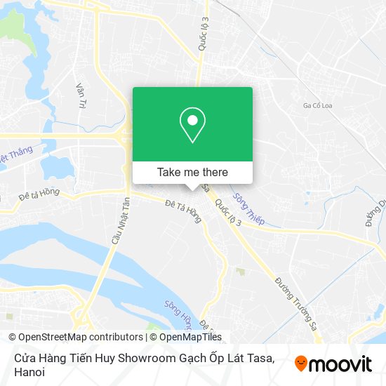 Cửa Hàng Tiến Huy Showroom Gạch Ốp Lát Tasa map