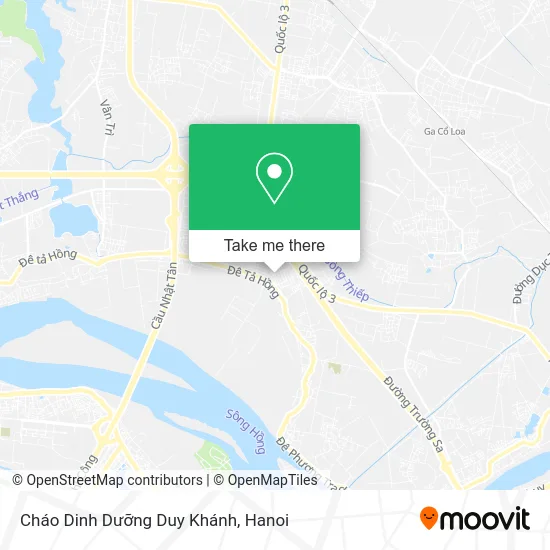Cháo Dinh Dưỡng Duy Khánh map