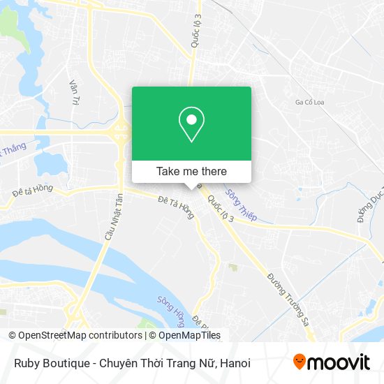 Ruby Boutique - Chuyên Thời Trang Nữ map