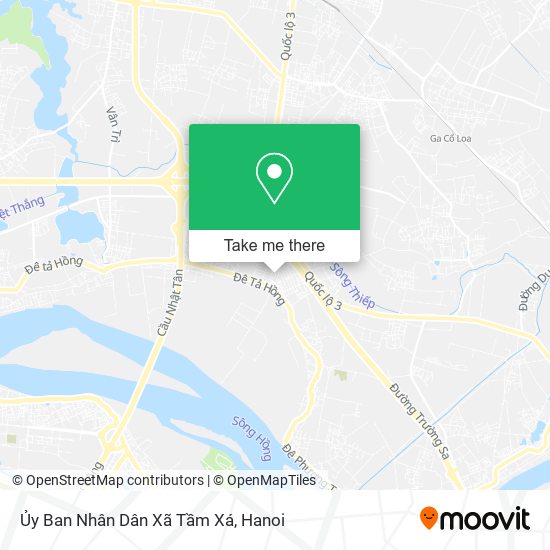 Ủy Ban Nhân Dân Xã Tầm Xá map