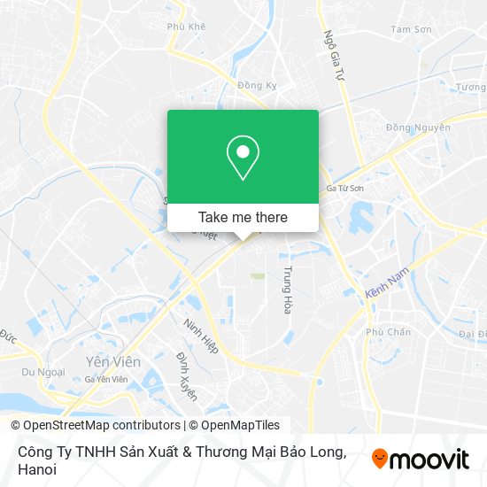 Công Ty TNHH Sản Xuất & Thương Mại Bảo Long map