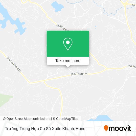 Trường Trung Học Cơ Sở Xuân Khanh map
