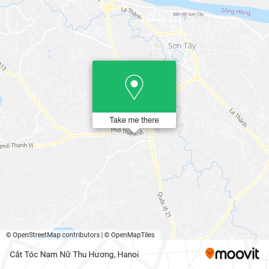 Cắt Tóc Nam Nữ Thu Hương map