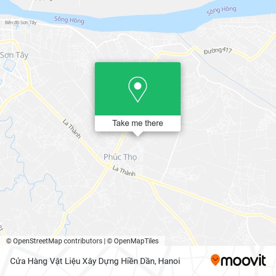 Cửa Hàng Vật Liệu Xây Dựng Hiền Dần map