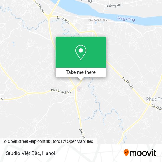 Studio Việt Bắc map