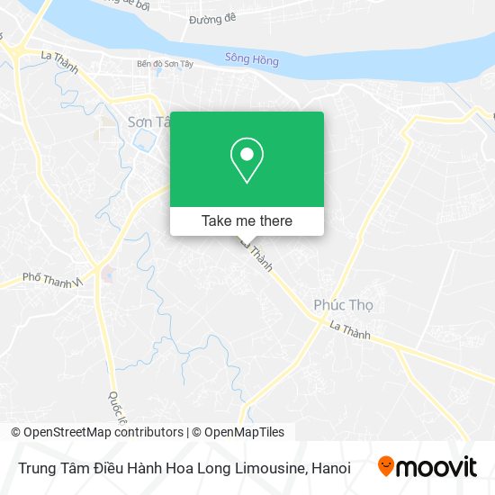 Trung Tâm Điều Hành Hoa Long Limousine map