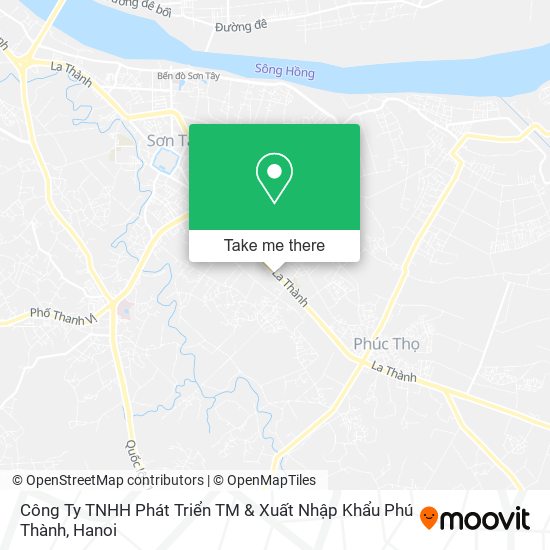 Công Ty TNHH Phát Triển TM & Xuất Nhập Khẩu Phú Thành map