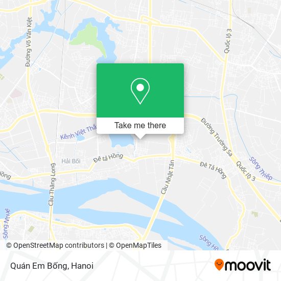 Quán Em Bống map