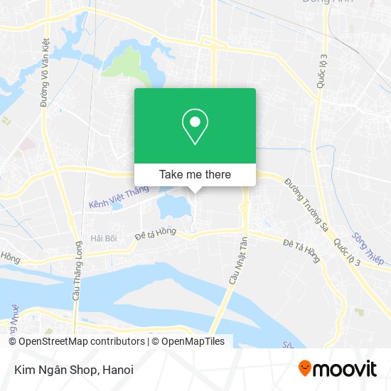 Kim Ngân Shop map