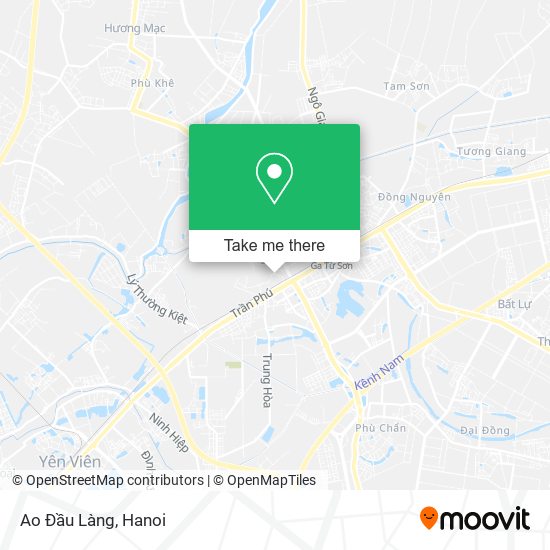 Ao Đầu Làng map