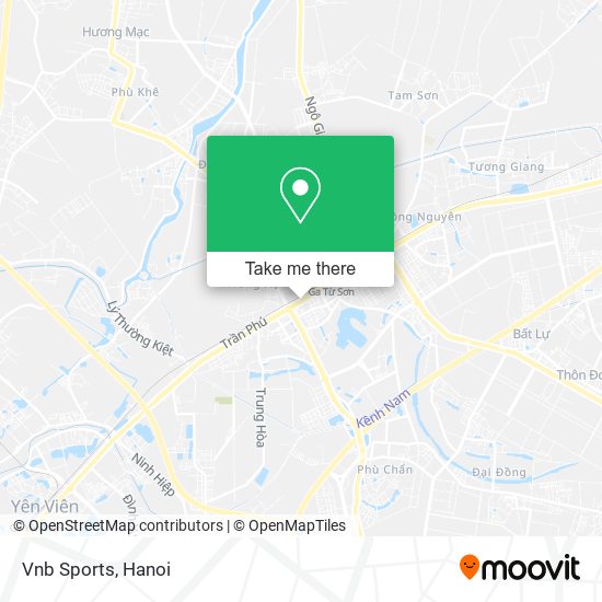 Vnb Sports map