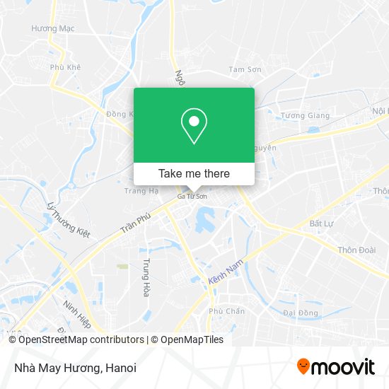 Nhà May Hương map