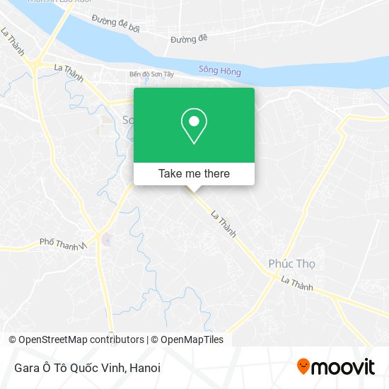 Gara Ô Tô Quốc Vinh map