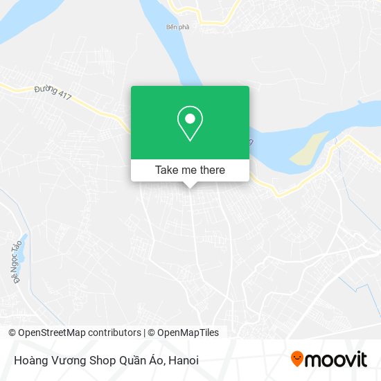 Hoàng Vương Shop Quần Áo map