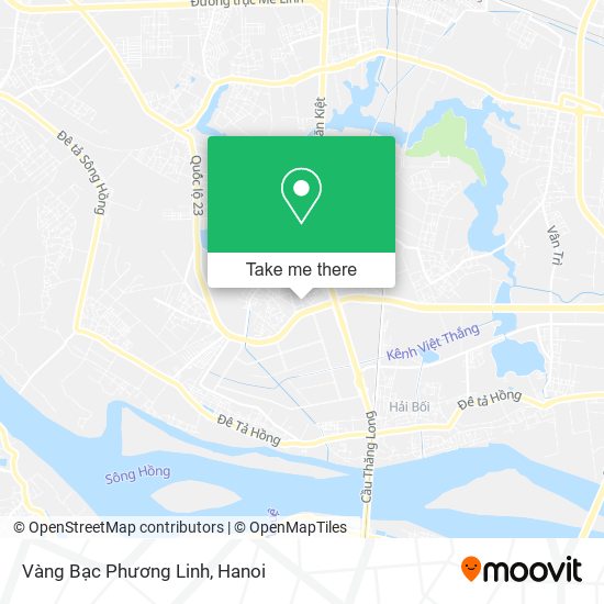 Vàng Bạc Phương Linh map