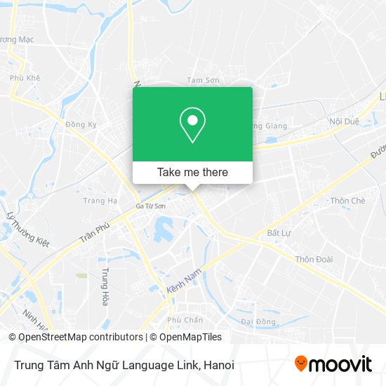 Trung Tâm Anh Ngữ Language Link map