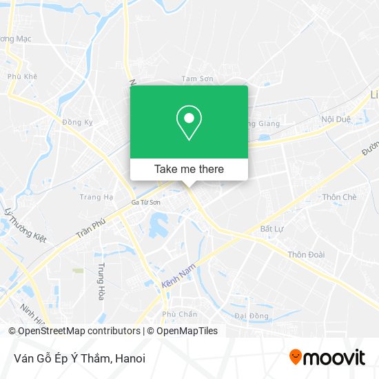 Ván Gỗ Ép Ý Thắm map