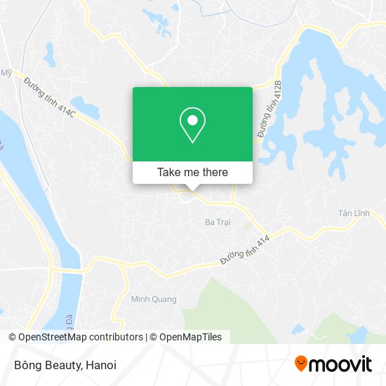 Bông Beauty map