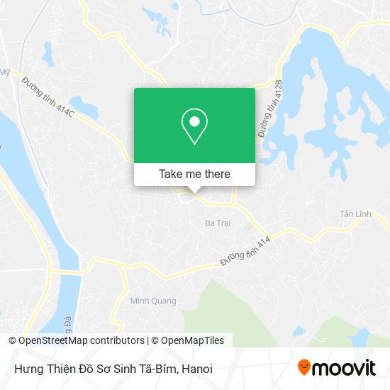 Hưng Thiện Đồ Sơ Sinh Tã-Bỉm map