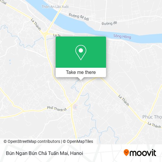 Bún Ngan Bún Chả Tuấn Mai map