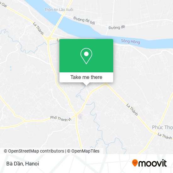 Bà Dần map
