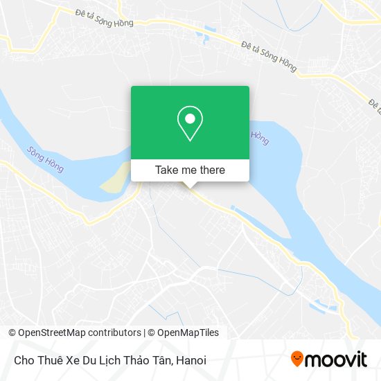 Cho Thuê Xe Du Lịch Thảo Tân map