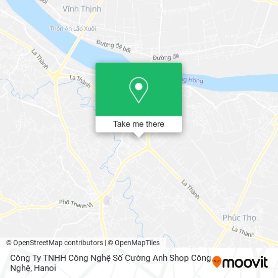 Công Ty TNHH Công Nghệ Số Cường Anh Shop Công Nghệ map