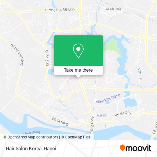 Hair Salon Korea map