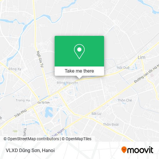VLXD Dũng Sơn map