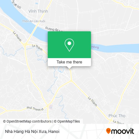 Nhà Hàng Hà Nội Xưa map