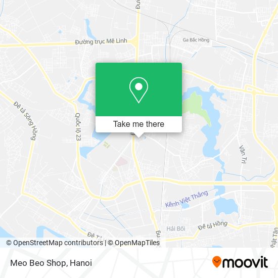 Meo Beo Shop map