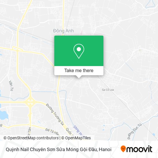 Quỳnh Nail Chuyên Sơn Sửa Móng Gội Đầu map