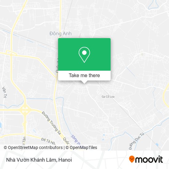 Nhà Vườn Khánh Lâm map