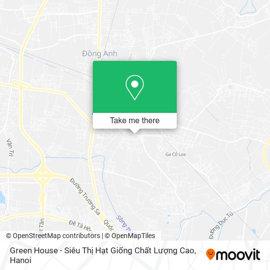 Green House - Siêu Thị Hạt Giống Chất Lượng Cao map