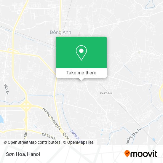 Sơn Hoa map