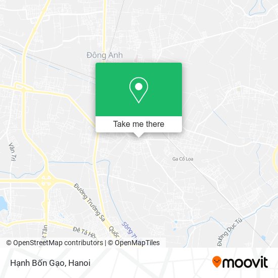 Hạnh Bốn Gạo map