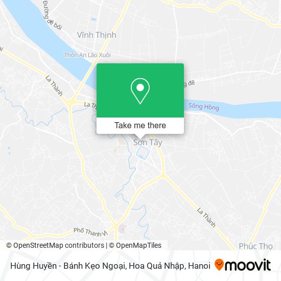 Hùng Huyền - Bánh Kẹo Ngoại, Hoa Quả Nhập map