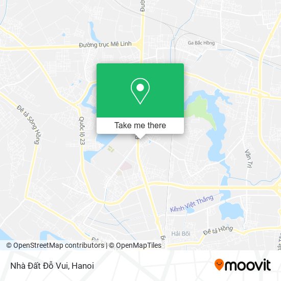 Nhà Đất Đỗ Vui map