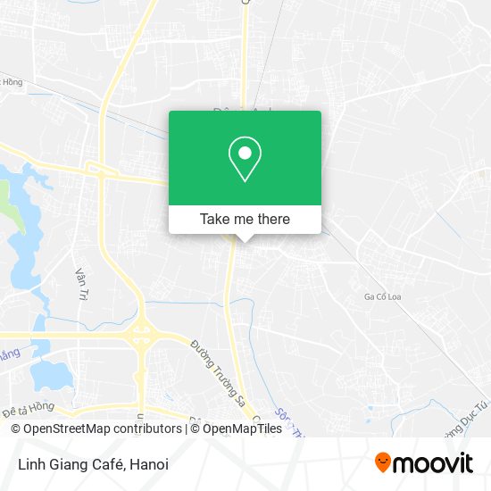 Linh Giang Café map