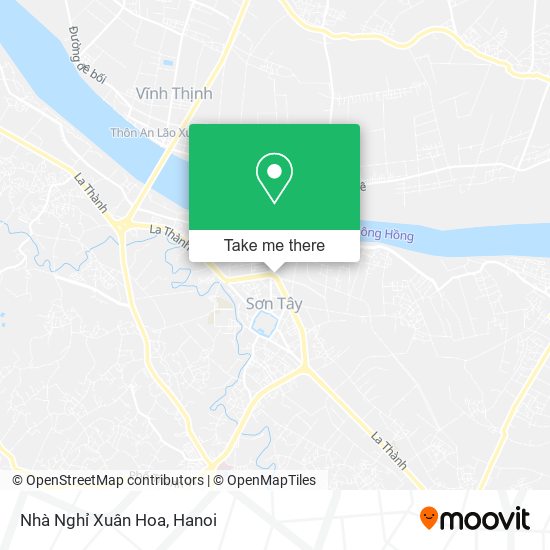 Nhà Nghỉ Xuân Hoa map